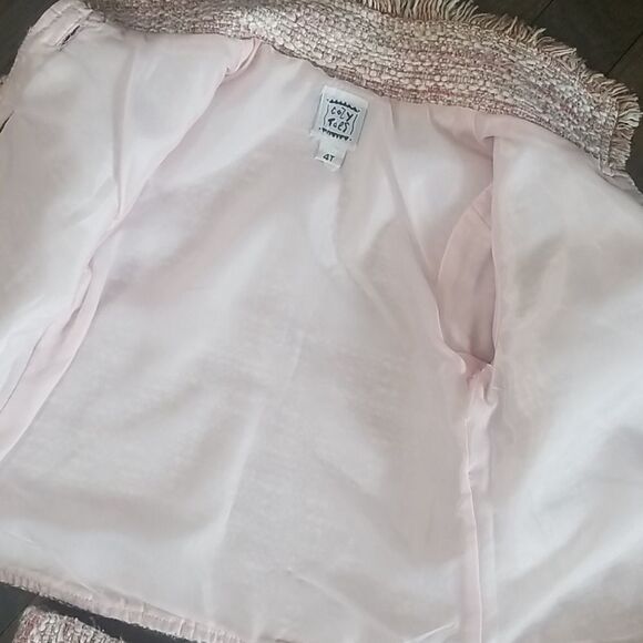 JUST like Mommy's woven jacket and skirt set. - Picture 6 of 6